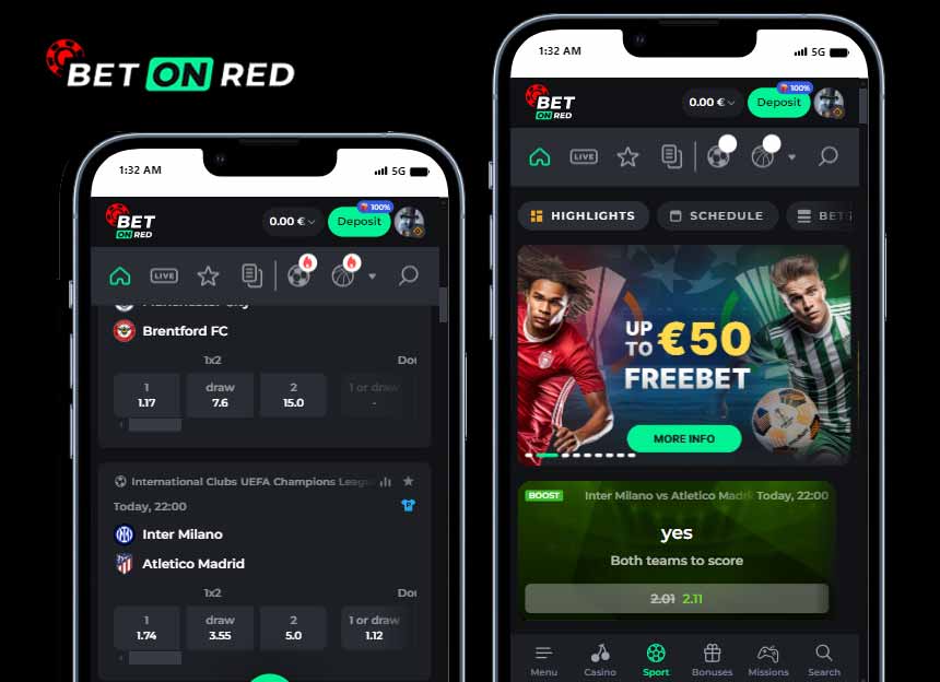 Sports Betting BetOnRed 